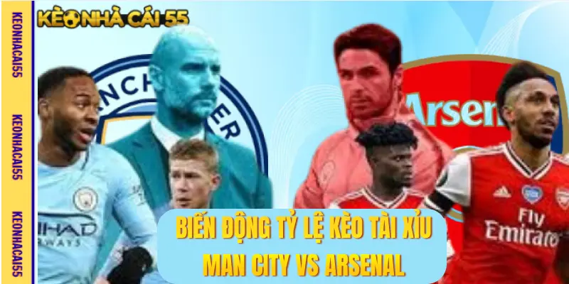 Biến Động Tỷ Lệ Trận Man City vs Arsenal